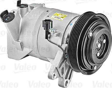 Valeo 716676 - Compressor, air conditioning autospares.lv