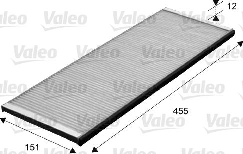 Valeo 716049 - Filter, interior air autospares.lv