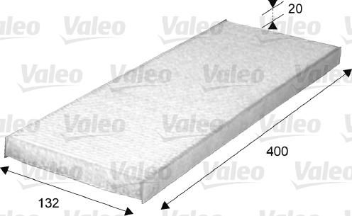 Valeo 716048 - Filter, interior air autospares.lv