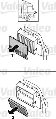 Valeo 716019 - Filter, interior air autospares.lv