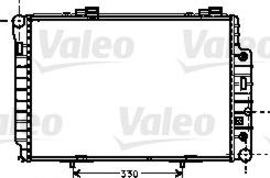 Valeo 734512 - Radiator, engine cooling autospares.lv