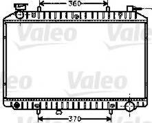 Valeo 734530 - Radiator, engine cooling autospares.lv