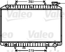 Valeo 734529 - Radiator, engine cooling autospares.lv