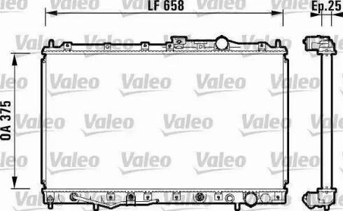 KOYORAD PA030592 - Radiator, engine cooling autospares.lv