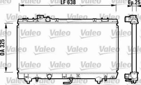 KOYORAD PA010436 - Radiator, engine cooling autospares.lv