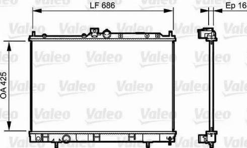 KOYORAD PL032012 - Radiator, engine cooling autospares.lv