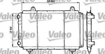 Valeo 730004 - Radiator, engine cooling autospares.lv