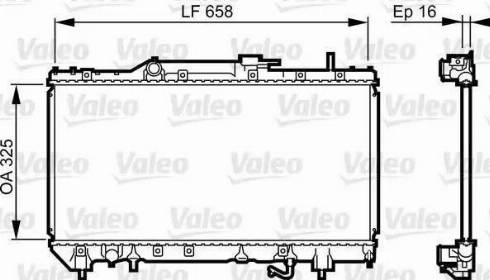 KOYORAD PA010344 - Radiator, engine cooling autospares.lv