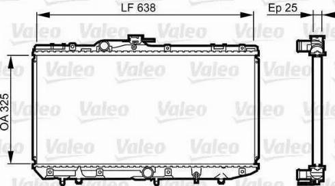 KOYORAD PL010270T - Radiator, engine cooling autospares.lv