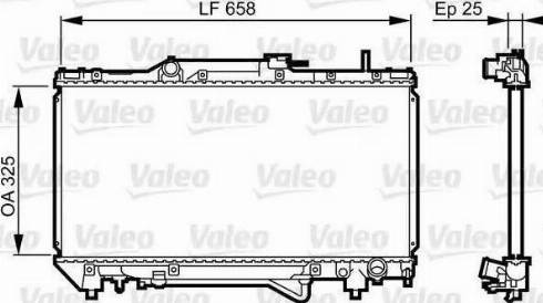 KOYORAD PA010346 - Radiator, engine cooling autospares.lv