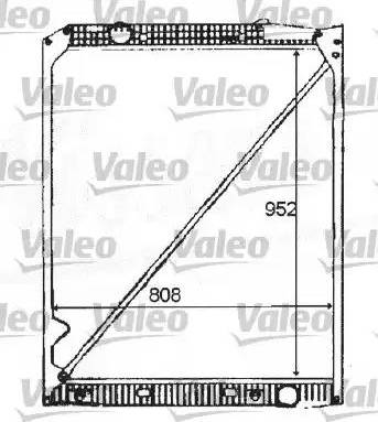 Valeo 732982 - Radiator, engine cooling autospares.lv