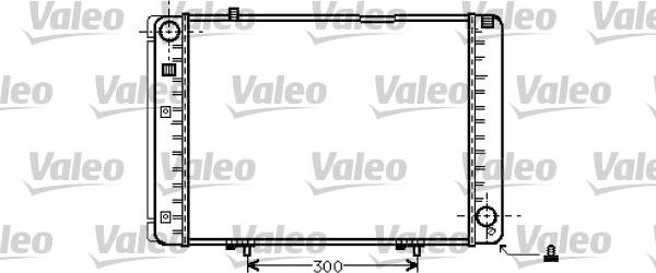 Valeo 732092 - Radiator, engine cooling autospares.lv