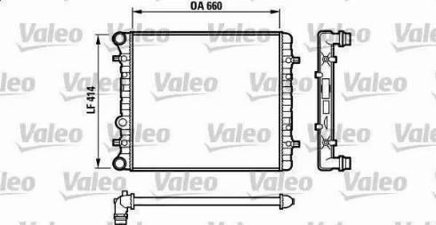 Delphi 52497028 - Radiator, engine cooling autospares.lv