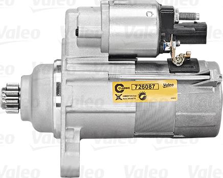 Valeo 726087 - Starter autospares.lv