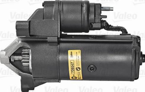 Valeo 726847 - Starter autospares.lv