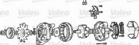 Valeo A11R2 - Alternator autospares.lv