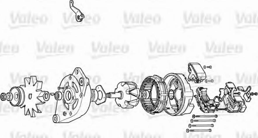 Valeo A13E1 - Alternator autospares.lv