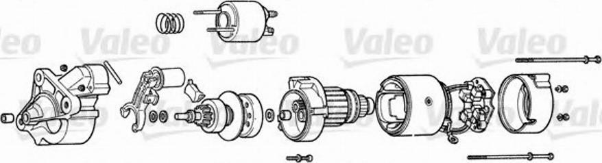 Valeo D9R99 - Starter autospares.lv