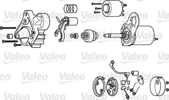 Valeo D6RA91 - Starter autospares.lv