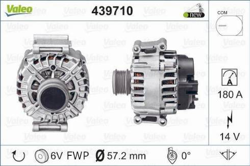 Valeo FG18T063 - Alternator autospares.lv