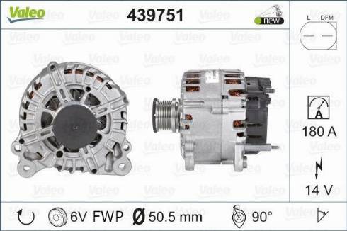 Valeo FG18T062 - Alternator autospares.lv