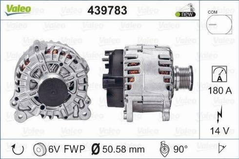 Valeo FG18T079 - Alternator autospares.lv