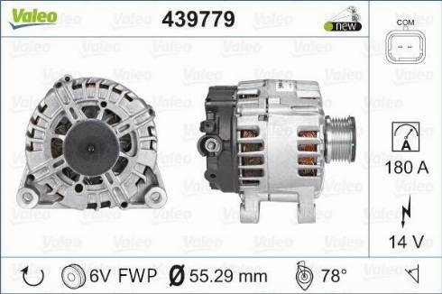 Valeo FG18T112 - Alternator autospares.lv