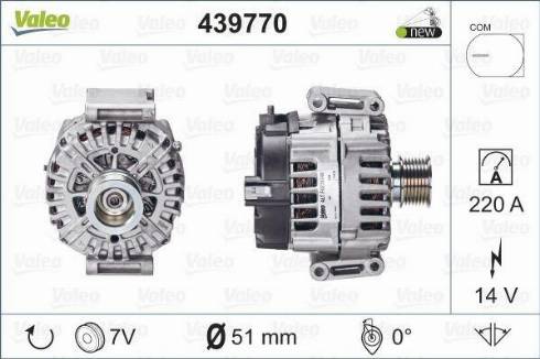 Valeo FG23S048 - Alternator autospares.lv