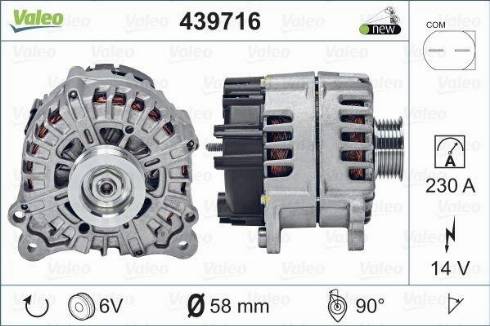 Valeo FG23S031 - Alternator autospares.lv