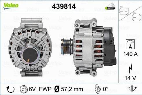 Valeo TG14C041 - Alternator autospares.lv