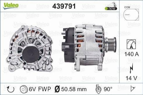 Valeo TG14C043 - Alternator autospares.lv