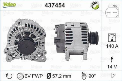 Valeo TG14C011 - Alternator autospares.lv