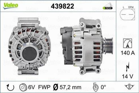 Valeo TG14C025 - Alternator autospares.lv