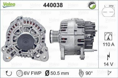 Valeo TG11C048 - Alternator autospares.lv