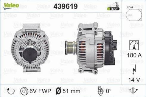 Valeo TG17C061 - Alternator autospares.lv