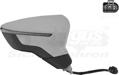 Van Wezel 4946806 - Outside Mirror autospares.lv