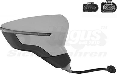 Van Wezel 4946816 - Outside Mirror autospares.lv