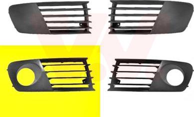 Van Wezel 4917594 - Ventilation Grille, bumper autospares.lv