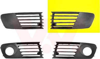 Van Wezel 4917591 - Ventilation Grille, bumper autospares.lv