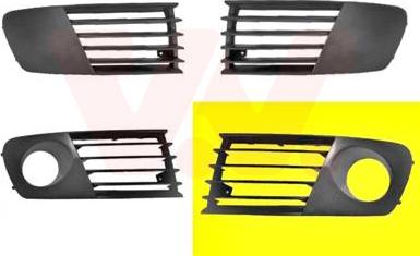 Van Wezel 4917593 - Ventilation Grille, bumper autospares.lv