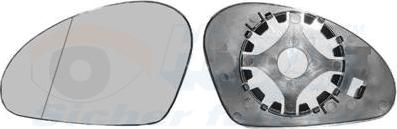 Van Wezel 4917831 - Mirror Glass, outside mirror autospares.lv