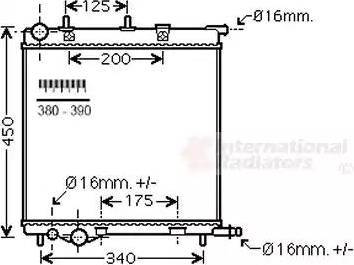 FPS 20 A74 - Radiator, engine cooling autospares.lv