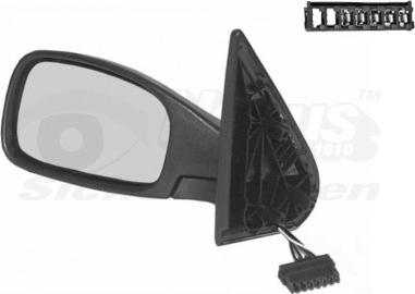 Van Wezel 4036808 - Outside Mirror autospares.lv