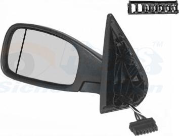 Van Wezel 4036817 - Outside Mirror autospares.lv