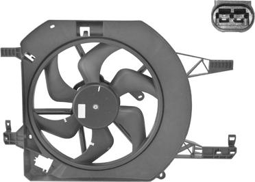 Van Wezel 4394746 - Fan, radiator autospares.lv