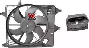 Van Wezel 4341747 - Fan, radiator autospares.lv