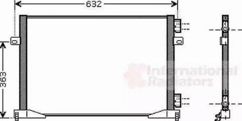 Ava Quality Cooling RT 5339 - Condenser, air conditioning autospares.lv