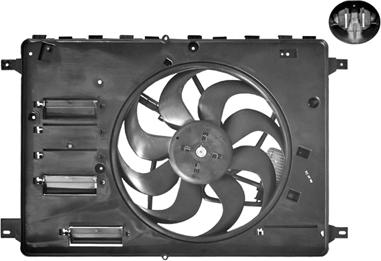 Van Wezel 5922747 - Fan, radiator autospares.lv