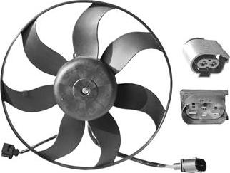 Van Wezel 5894745 - Fan, radiator autospares.lv