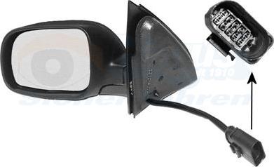 Van Wezel 5817807 - Outside Mirror autospares.lv